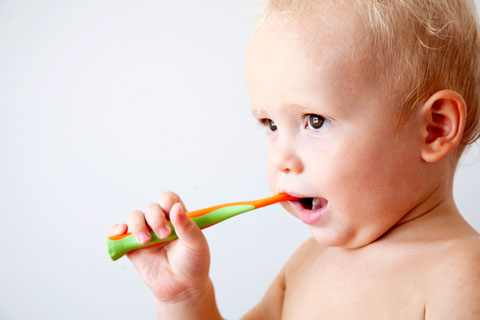 La salud dental para los bebés y niños pequeños