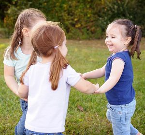 group of children playing