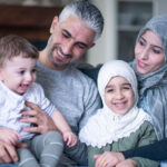 refugee family